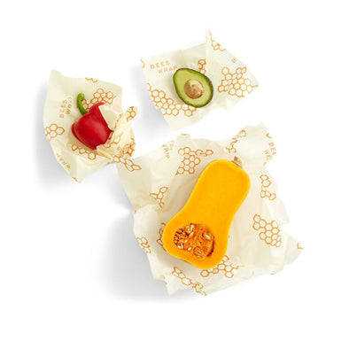 Bee's Wrap Assorted 3 Pack S/M/L Honeycomb