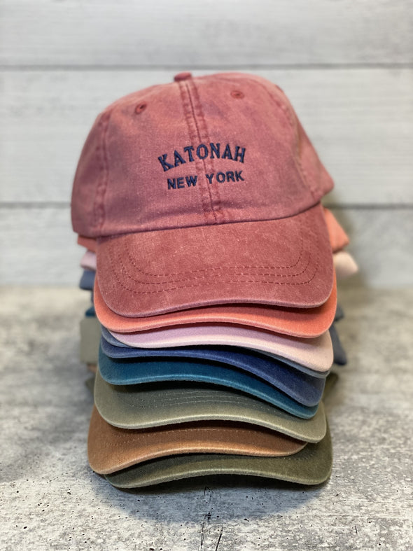 Washed Color Katonah Hat with Mesh Lining