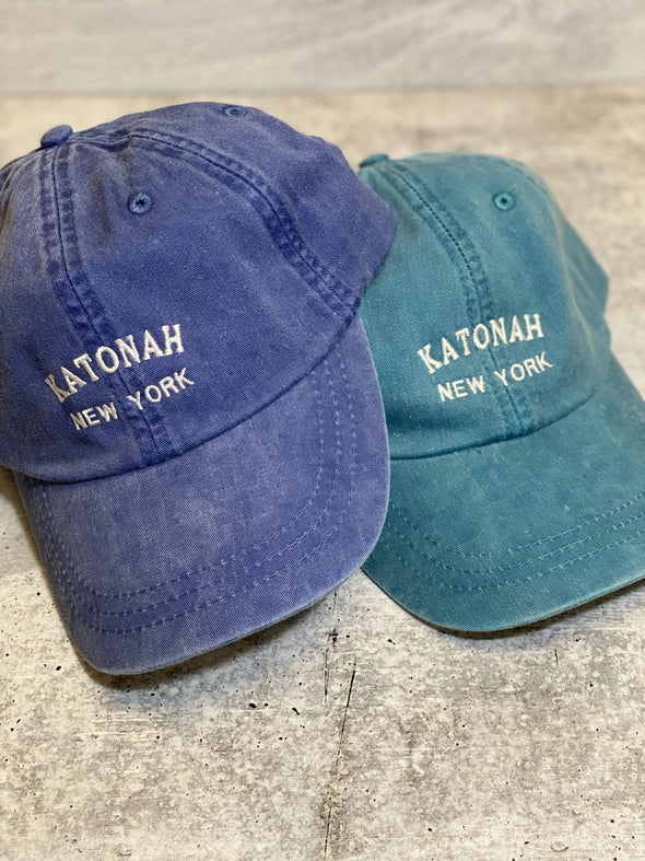 Washed Color Katonah Hat with Mesh Lining